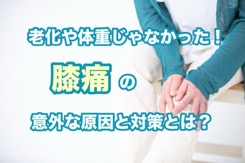 膝痛の原因のブログメイン写真